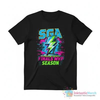 SGA Finals MVP Trophy Season Graphic shirt - High Quality Printed T-Shirt
