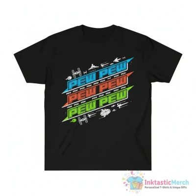 Star Wars Pew Pew Shirt - High Quality Printed T-Shirt