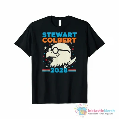 Stewart Colbert 2028 Presidential shirt - High Quality Printed T-Shirt
