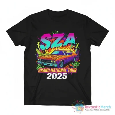 SZA SOS Grand National tour 2025 shirt - High Quality Printed T-Shirt