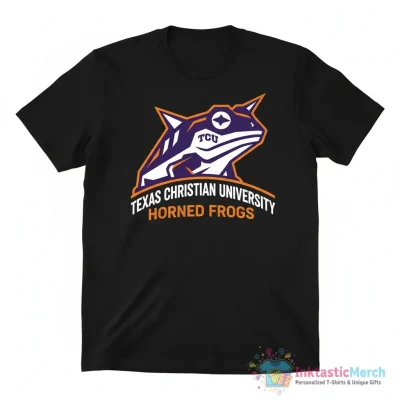 TCU Horned Frogs Texas Christian university shirt - High Quality Printed T-Shirt
