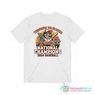 Tennessee Volunteers 2024 NCAA Men’s Baseball College World Series Champions shirt - High Quality Printed T-Shirt