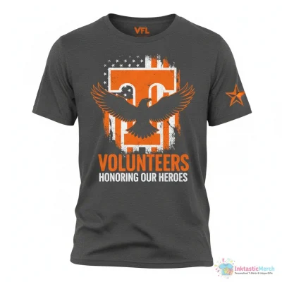 Tennessee Volunteers Military Appreciation day honoring our heroes shirt - High Quality Printed T-Shirt