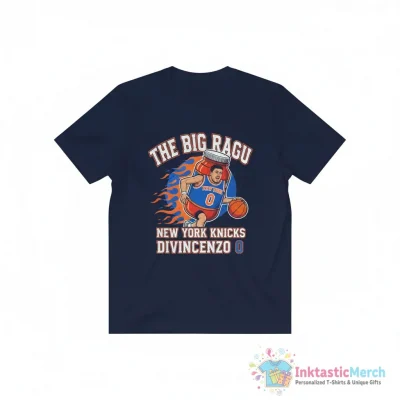 The Big Ragu Donte DiVincenzo New York Knicks Basketball shirt - High Quality Printed T-Shirt