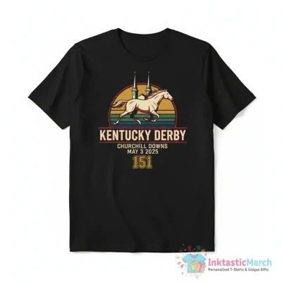 The Kentucky Derby 2025 Horse Racing Churchill Downs shirt - High Quality Printed T-Shirt