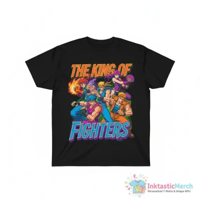 The King of Fighters anime characters shirt - High Quality Printed T-Shirt