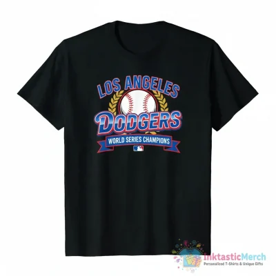 The Los Angeles Dodgers World Series Champions shirt - High Quality Printed T-Shirt