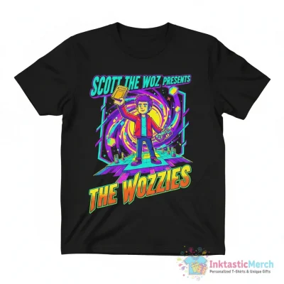 The Wozzies scott the woz presents shirt - High Quality Printed T-Shirt