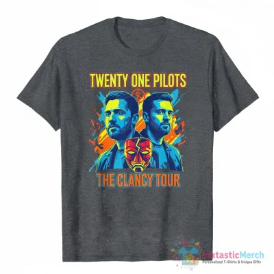 Twenty One Pilots the Clancy tour shirt - High Quality Printed T-Shirt