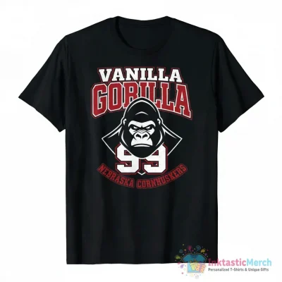Ty Robinson Vanilla Gorilla Nebraska Cornhuskers shirt - High Quality Printed T-Shirt