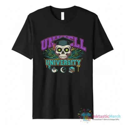 Unwell University shirt - High Quality Printed T-Shirt