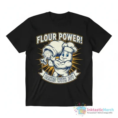 White Flour Pillsbury Doughboy shirt - High Quality Printed T-Shirt
