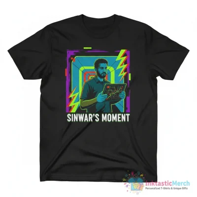 Yahya Sinwar moment shirt - High Quality Printed T-Shirt