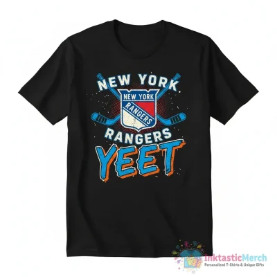 YEET New York Rangers Hockey NHL shirt - High Quality Printed T-Shirt