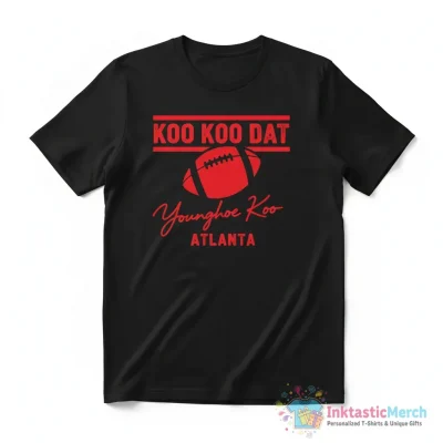 Younghoe Koo Koo Dat Atlanta football signature shirt - High Quality Printed T-Shirt