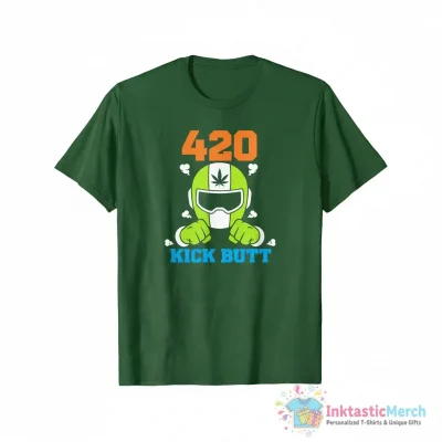 "420 KICK BUTTOWSKI" Essential T-Shirt for Sale by MathDesign03 - High Quality Printed T-Shirt