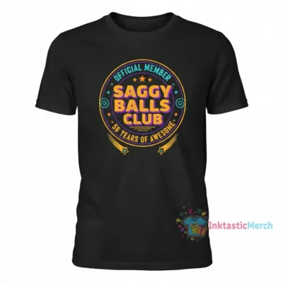 56 Years Of Awesome Official Member Saggy Balls Club Essential T-Shirt
