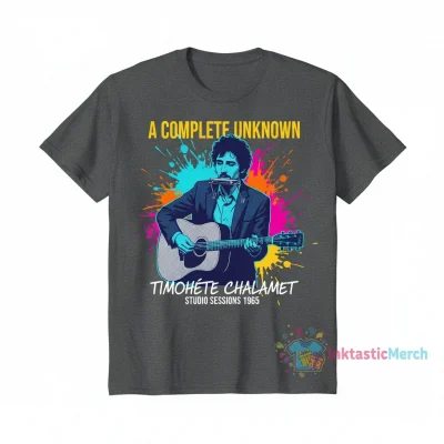 Timothée Chalamet "A Complete Unknown Studio" Tee - Premium Quality