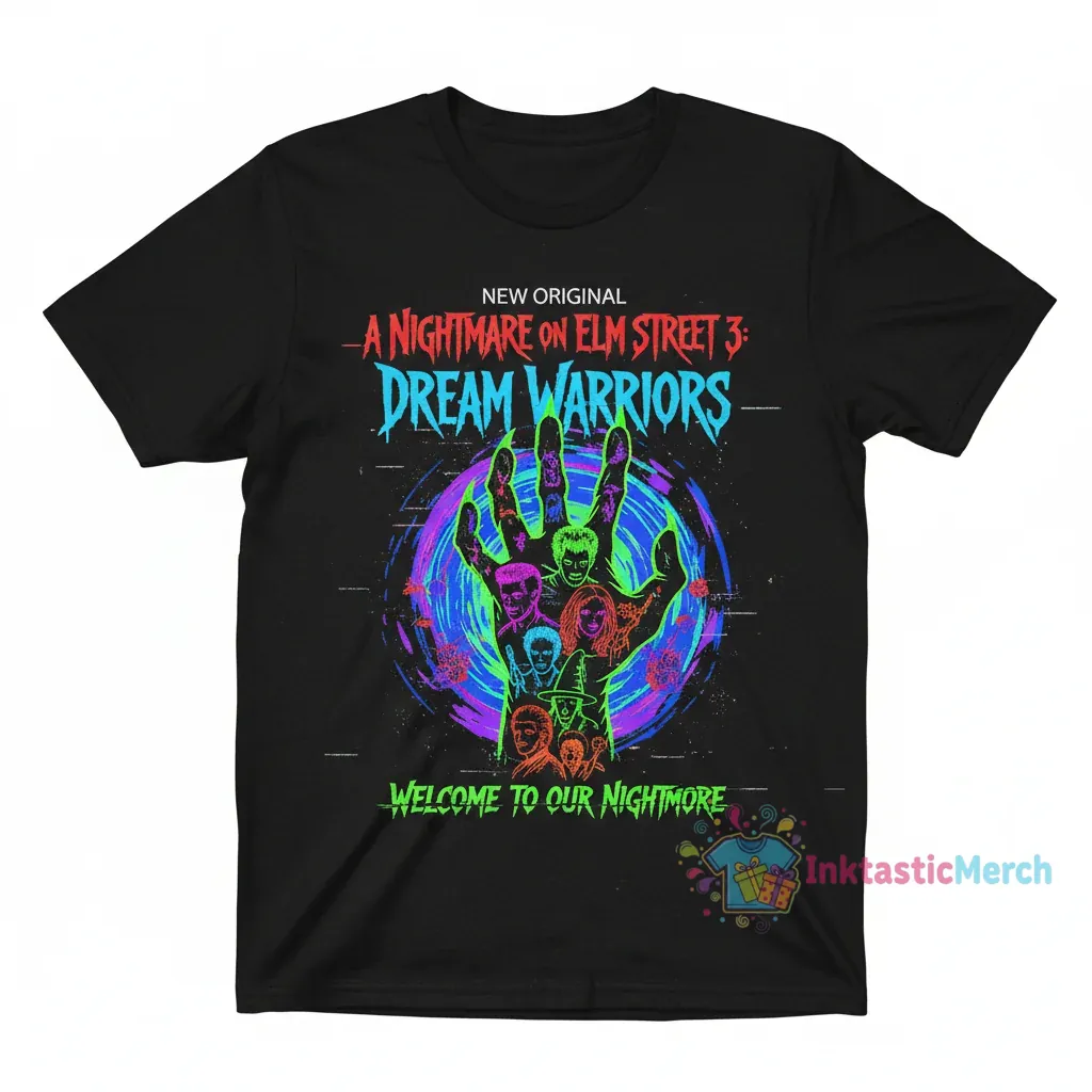 A Nightmare on Elm Street 3: Dream Warriors T-Shirt 1 A Nightmare on Elm Street 3: Dream Warriors T-Shirt