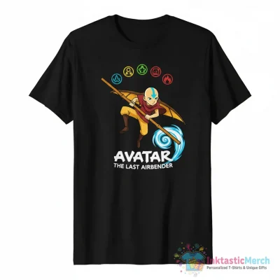 Aang Avatar The Last Air Bender Hallmark Ornament - High Quality Printed T-Shirt