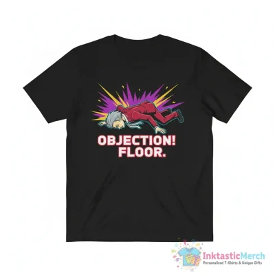 Ace Attorney Investigations Collection Faceplant Edgeworth shirt - High Quality Printed T-Shirt