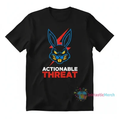 Actionable Threat Rabbit shirt