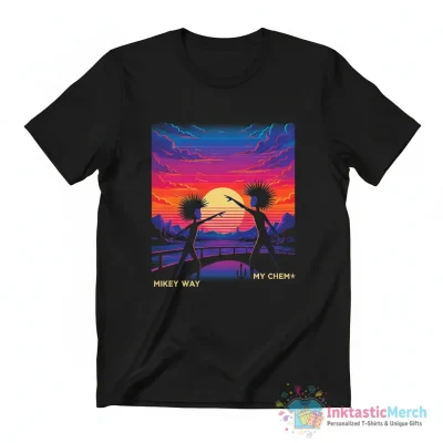 "amazing new mexico sunset im hanging with my friend mikey way from my chem" Essential T-Shirt for Sale by peachimmi - High Quality Printed T-Shirt