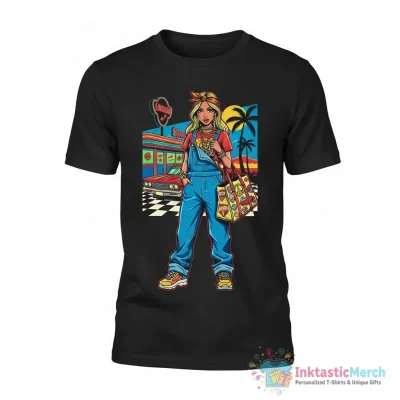 "Amekaji gyaru print" Essential T-Shirt for Sale by Climbingceleste - High Quality Printed T-Shirt