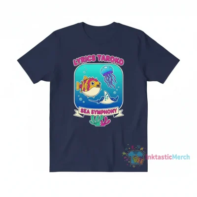 An Adorable Aquarium Scene with Lyrics Taroko Essential T-Shirt