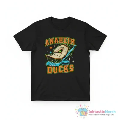 Anaheim Ducks hockey logo graphic shirt - High Quality Printed T-Shirt