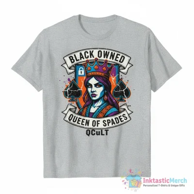 "BBC Owned Queen of Spades" Essential T-Shirt for Sale by QCuLT - High Quality Printed T-Shirt