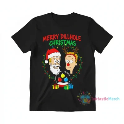 Beavis and Butthead Reindeer Santa Christmas T-Shirt