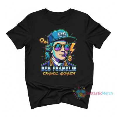 Ben Franklin Original Gangsta'" Relaxed Fit T-Shirt