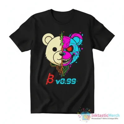 "Beta Monokuma" Essential T-Shirt for Sale by HighRollerYT - High Quality Printed T-Shirt