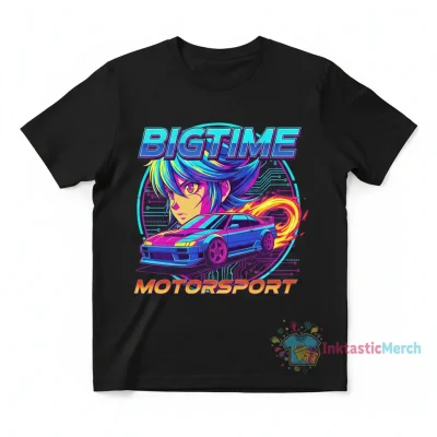 Bigtime Motorsport Anime T-Shirt