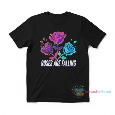Black Orville Peck Roses Are Falling Lyrics" Essential T-Shirt
