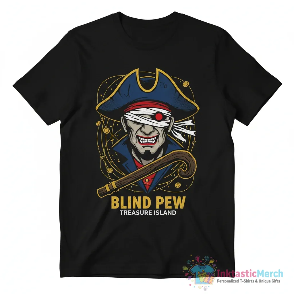 Blind pew treasure island Essential T-Shirt 1 Blind pew treasure island Essential T-Shirt