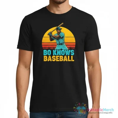 "Bo knows playing baseball" Essential T-Shirt for Sale by StewartDonna - High Quality Printed T-Shirt