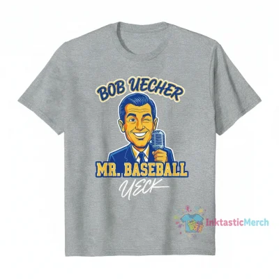 Bob Uecker UECK Mr. Baseball Signature T-Shirt