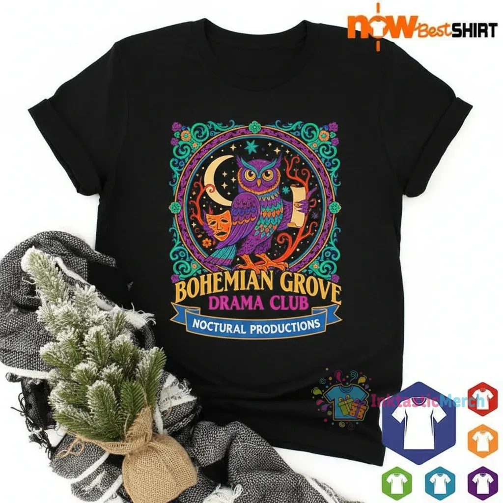 Bohemian Grove Drama Club Tee 1 Bohemian Grove Drama Club Tee