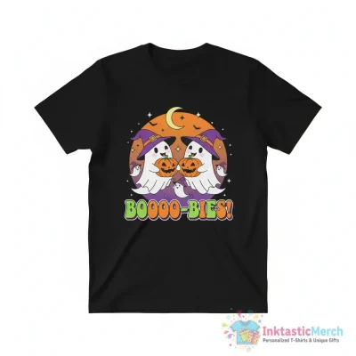 "Booooobs! Funny Halloween illustration for breastfeeding moms and babies. " Essential T-Shirt for Sale by RedFinchDesigns - High Quality Printed T-Shirt