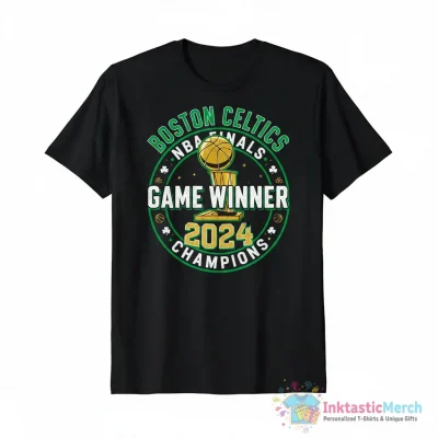 Boston Celtics NBA Finals Game Winner Basketball Champions shirt - High Quality Printed T-Shirt