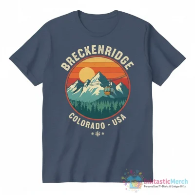"Breckenridge Colorado - USA" Essential T-Shirt for Sale by StudioRedKoala - High Quality Printed T-Shirt