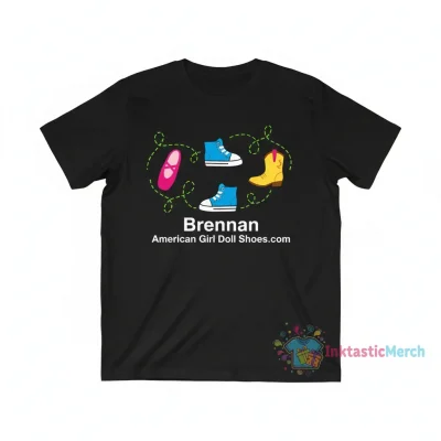 Brennan American Girl Doll Shoe Dot Com shirt