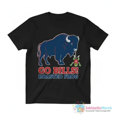 Buffalo Bills Hung a Kermit the Frog shirt - High Quality Printed T-Shirt