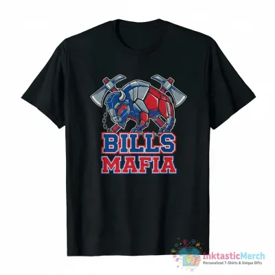 Buffalo Bills Mafia mesh logo shirt - High Quality Printed T-Shirt