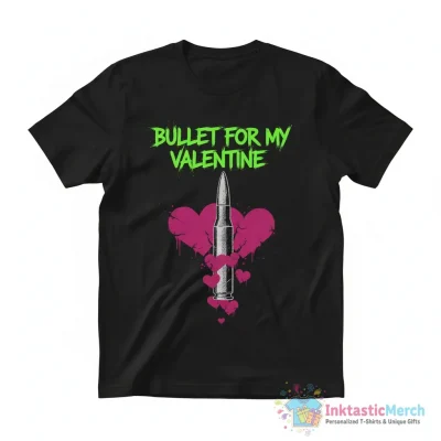 "Bullet For My Valentine Logo" Essential T-Shirt for Sale by Ravenm8 - High Quality Printed T-Shirt
