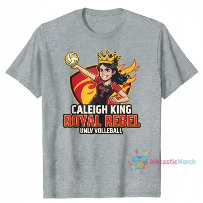 Caleigh King Royal Rebel UNLV Women's Volleyball T-Shirt