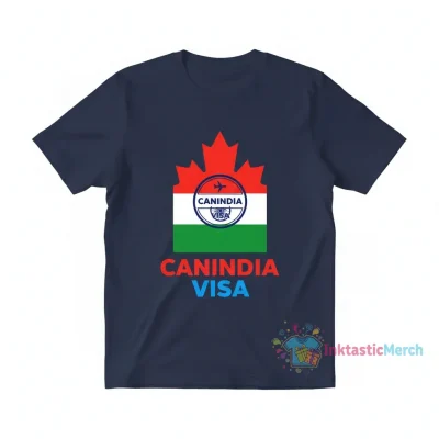 Canindia Visa Flag T-Shirt