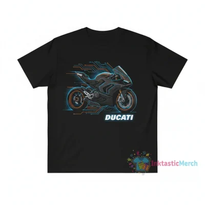 Carbon fiber Ducati" Graphic T-Shirt